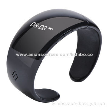 Bluetooth Bracelet, Show Caller Easy Answer or Reject Phone Call and Fashionable Design